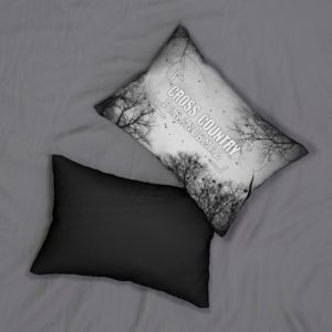 Cross Country Paranormal Spun Polyester Lumbar Pillow