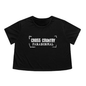 Cross Country Paranormal Women's Flowy Cropped Tee