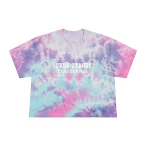 Cross Country Paranormal Women's Tie-Dye Crop Tee